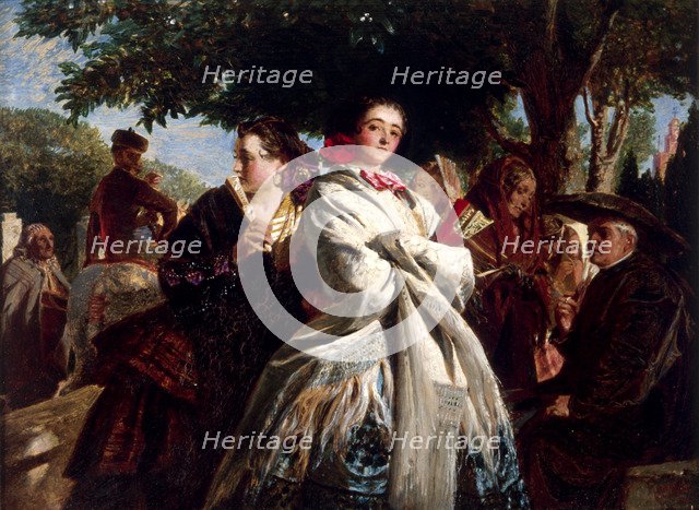 'The Huff', 1859. Artist: John Phillip