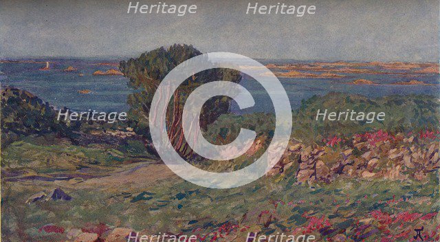 'Paysage De Bretegne', c1900, (1905). Artist: Jean Francis Auburtin.