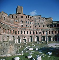 View of Trajan's Market, 1st century. Artist: Apollodorus of Damascus