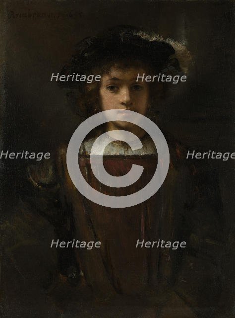 Rembrandt's Son Titus (1641-1668). Creator: Style of Rembrandt (17th century or later).