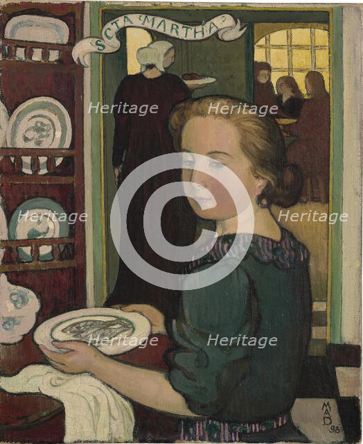 Sancta Martha, 1893. Creator: Denis, Maurice (1870-1943).