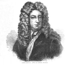 Joseph Addison, English writer and politician, c1870 (1878). Artist: Unknown.