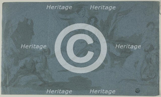 Mythological Scene with Woman Bathing, n.d. Creator: Unknown.