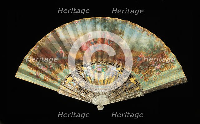 Fan, 1870-90. Creator: Unknown.