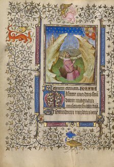 David in Prayer; Book of Hours, about 1410. Creator: Unknown.