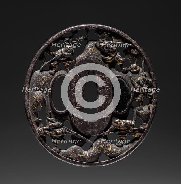 Sword Guard, 17th-18th century. Creator: Unknown.