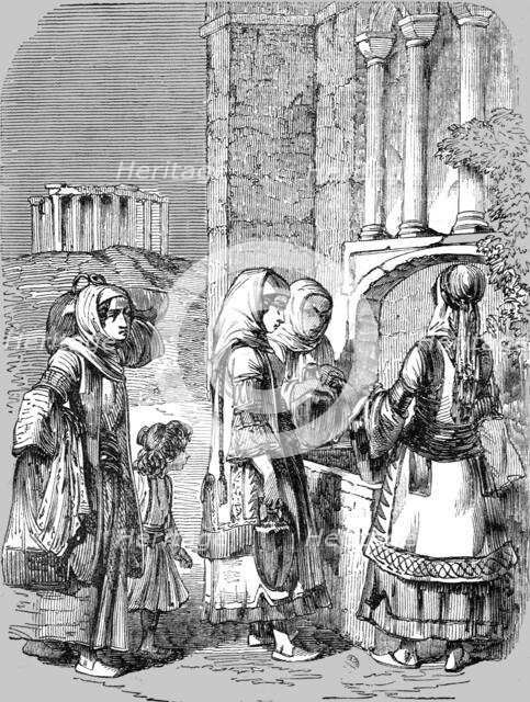 'Greek Women at a Fountain', 1854. Creator: Unknown.