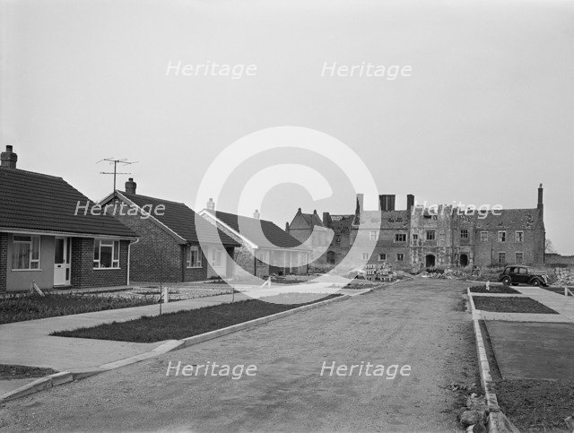 Beaupre Hall, Outwell, Norfolk, 1963. Artist: Frederick Palmer.