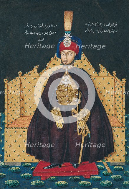 Sultan Abdülmecid I, Mid of the 19th cen.. Artist: Anonymous  