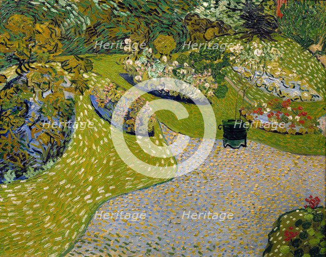 Garden in Auvers, 1890.