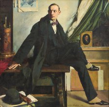 In the painter's studio, 1912. Creator: Bicchi, Silvio (1874-1948).