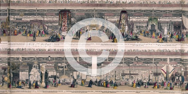 Great Exhibition, Hyde Park, London, 1851. Artist: Anon
