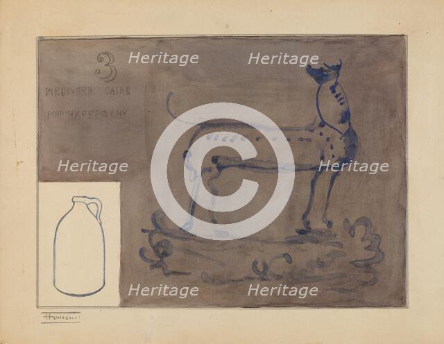 Jug, c. 1937. Creator: Frank Fumagalli.