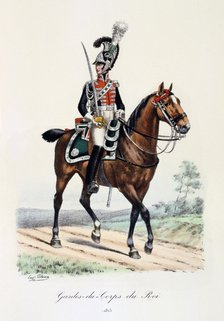 Gardes-du-Corps de Roi, 1815 Artist: Eugene Titeux