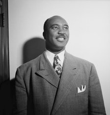 Portrait of Jimmie Lunceford, New York, N.Y.(?), ca. Aug. 1946. Creator: William Paul Gottlieb.