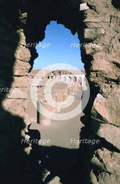 Fortress of Al Ukhaidir, Iraq, 1977.