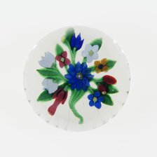 Paperweight, France, c. 1845/60. Creator: Saint-Louis Glassworks.