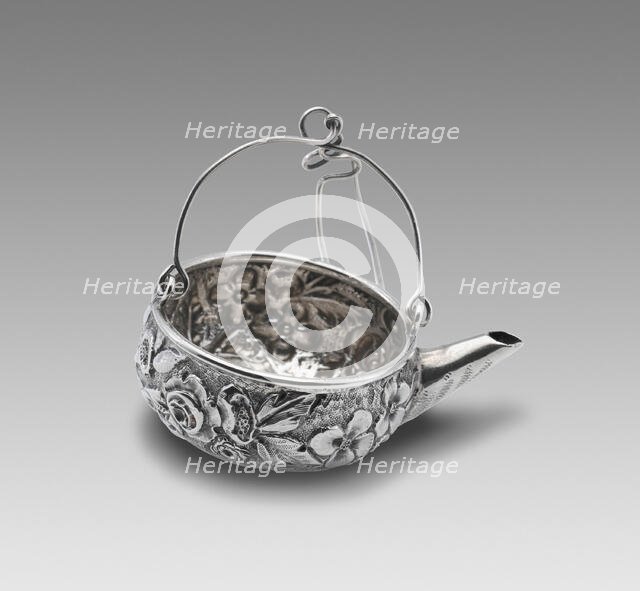 Tea Strainer, 1891/96. Creator: W.H. Saxton.