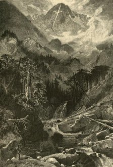 'Mountain of the Holy Cross', 1874.  Creator: J. Augustus Bogert.