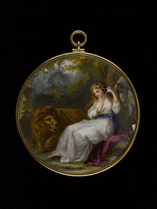 Una and the lion, after Angelica Kauffman, between 1783 and 1800. Creator: English School.