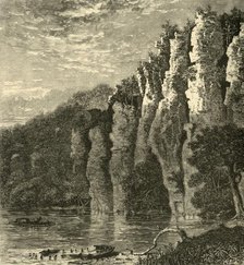 'Anvil Cliff', 1872.  Creator: William Ludwell Sheppard.