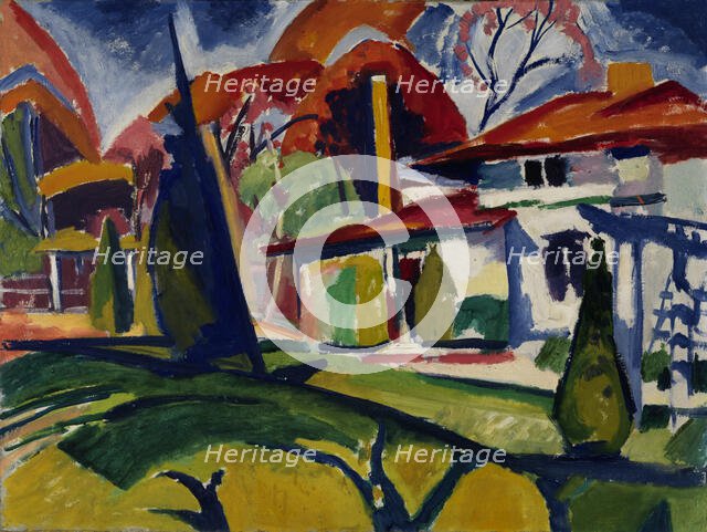 Newman's House, 1915. Creator: Henry Lyman Saÿen.