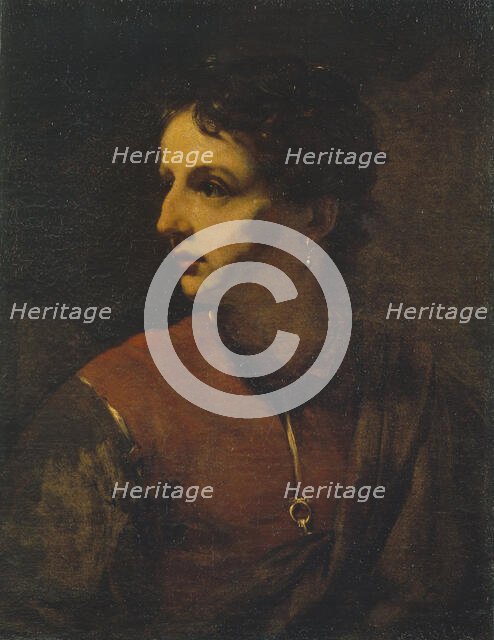 Portrait of a Young Man with an Earring, 1655. Creator: Drost, Willem (1633-1659).