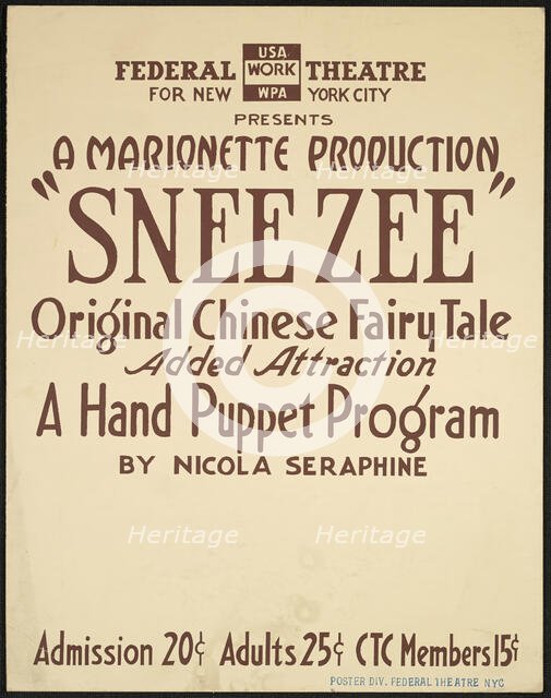 Snee Zee, New York, 1936. Creator: Unknown.