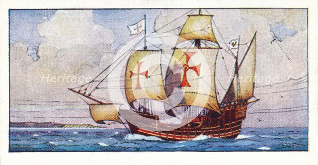 'Columbus's Santa Maria', 1937. Artist: Unknown.