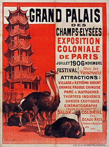 Paris colonial exhibition, 1906, 1906. Creator: Bouisset, Firmin (1859-1925).
