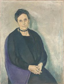 Portrait of a mother, 1931. Creator: Július Schubert.