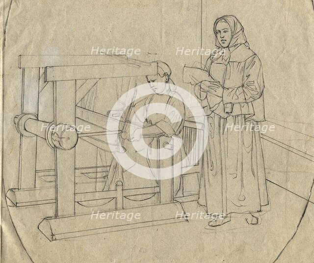 Loom, 2nd half of 19th century. Creator: Mikhail Znamensky.