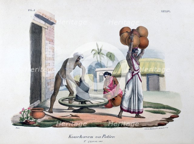 'Potter', 1828. Artist: Marlet et Cie