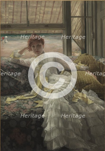 Bord de mer (Seaside), 1878. Artist: Tissot, James Jacques Joseph (1836-1902)