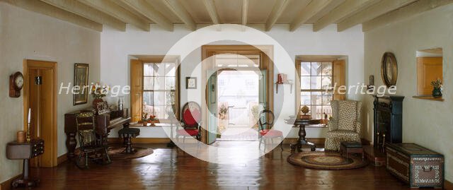 A36: California Living Room, 1850-1875, United States, c. 1940. Creator: Narcissa Niblack Thorne.