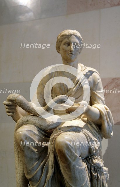 Statue of Hygieia, Goddess of Health. Artist: Unknown