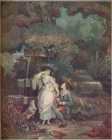 Fortune and Misfortune, or The Broken Pitcher, 1787, (1909). Creator: Philibert Louis Debucourt.