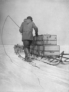 'Amundsen's Polar Transport', 1911, (1928). Artist: Unknown.