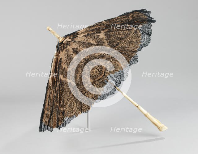 Parasol, American, ca. 1880. Creator: Unknown.