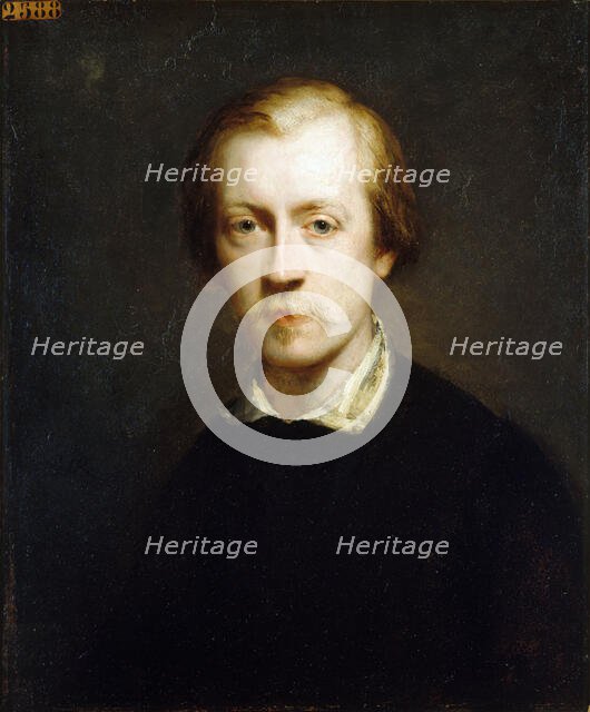 Portrait of Félix Ziem (1821-1911), c. 1850. Creator: Ricard, Louis-Gustave (1823-1872).