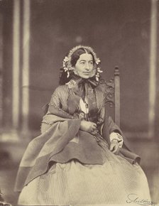 Elisabeth Höusermann, 1850s-60s. Creator: Franz Antoine.