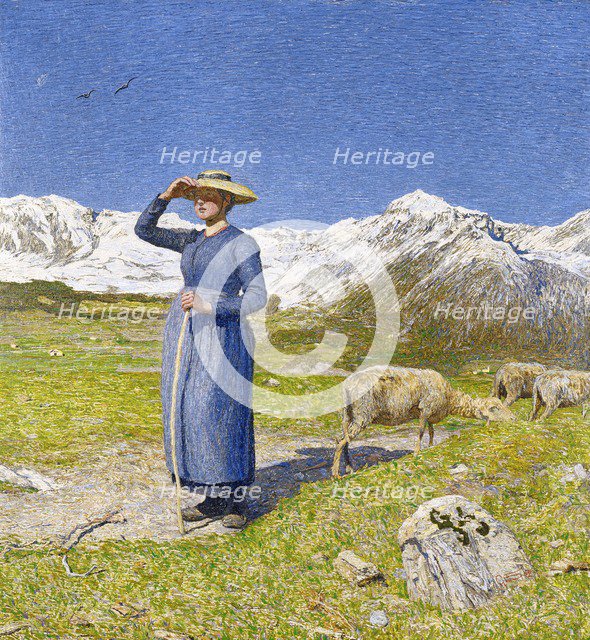 Mezzogiorno sulle Alpi (Noon in the Alps), 1891.