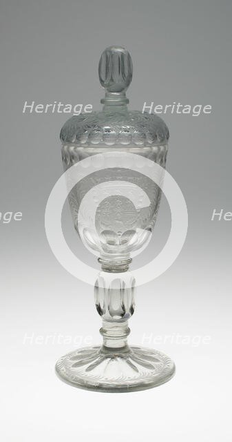 Goblet with Cover, Potsdam, 17th century. Creator: Unknown.