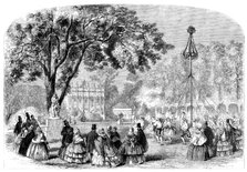 Cremorne Gardens - the Maypole Dance, 1858. Creator: Unknown.