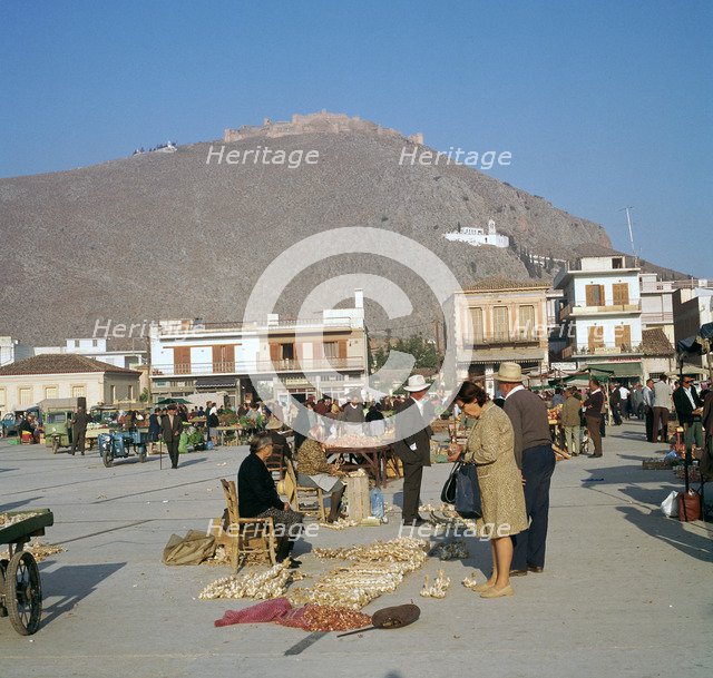 Morning market in Argos, 6th century BC. Artist: Unknown