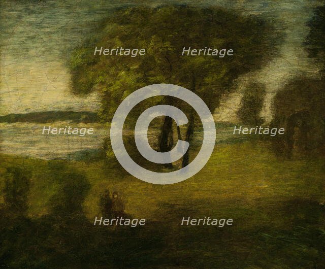 The River (image 1 of 2), between c1884 and c1894. Creator: Albert Pinkham Ryder.