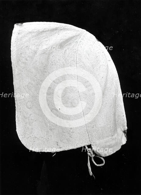 Cap, England, 18th century. Creator: Unknown.