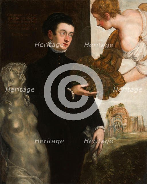 Portrait of Ottavio Strada, 1567. Creator: Tintoretto, Jacopo (1518-1594).