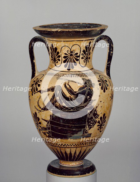Neck-amphora, c500BC. Creator: Unknown.