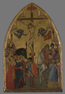 Crucifixion, between 1321-1323. Creator: Master Of The Pieta.